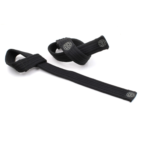 Кистевые лямки KG Black Heavy Duty — повышенная прочность для становой тяги