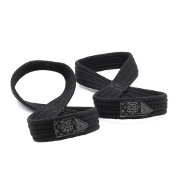 Кистевые лямки-восьмёрки Black Heavy Duty