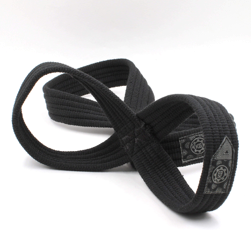 Кистевые лямки восьмёрки KG Black Heavy Duty — максимальная фиксация для становой тяги