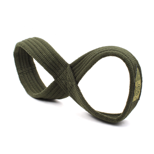 Кистевые лямки восьмёрки KG Olive Heavy Duty — фиксация для становой тяги