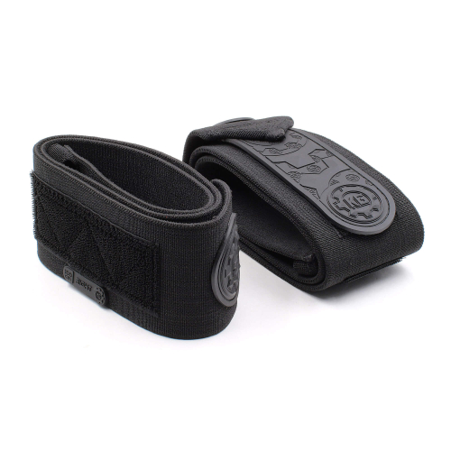 Локтевые бинты KG Black Heavy Duty с липучкой — поддержка локтя при жиме лёжа