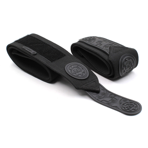 Локтевые бинты KG Black Heavy Duty с липучкой — поддержка локтя при жиме лёжа
