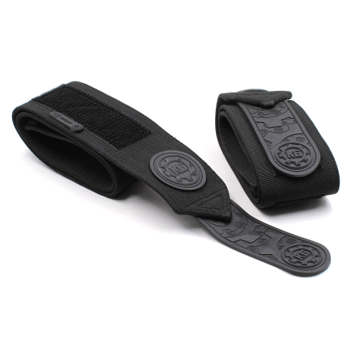 Локтевые бинты KG Black Heavy Duty с липучкой — поддержка локтя при жиме лёжа