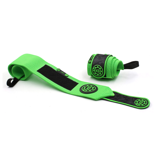 Кистевые бинты KG Neon Heavy 60 см — максимальная жёсткость для жима лёжа