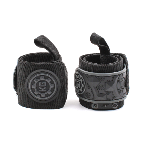 Кистевые бинты KG Black Light 60 см — лёгкая фиксация для жима лёжа