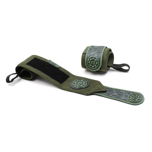 Кистевые бинты KG Olive Light 45 см — лёгкая поддержка для жима и тренировок