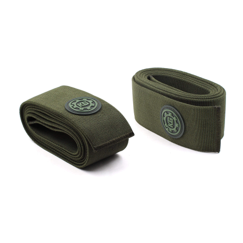Коленные бинты KG Olive Heavy 2,5 м — жёсткая поддержка для силовых тренировок