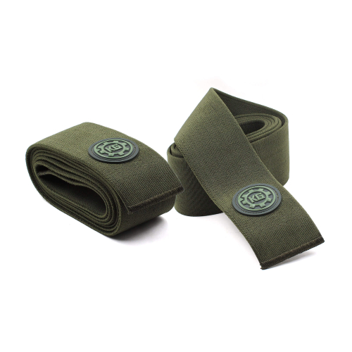 Коленные бинты KG Olive Heavy 2,5 м — жёсткая поддержка для силовых тренировок