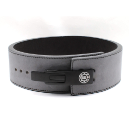 Пояс с карабином Split Leather Grey