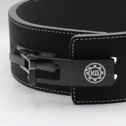 Пояс с карабином Split Leather Black