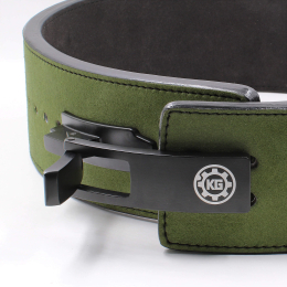 Пояс с карабином Split Leather Olive