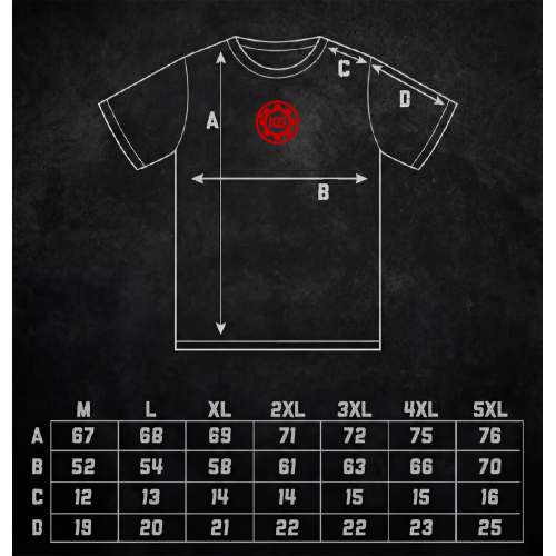 Футболка KG чёрная