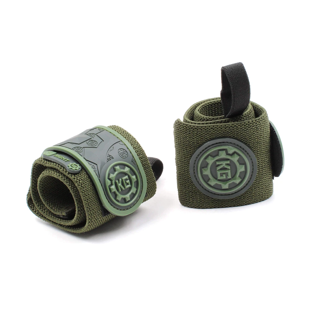 КистевыебинтыKGOliveLight60см—лёгкаяподдержкадляжимаитренировок